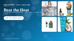 Beat the Heat: Cooling gear that actually works — fans, mister, ice makers, sleep cooling