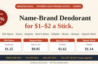 Amazon Haul name-brand personal care — up to 80% off for Father's Day