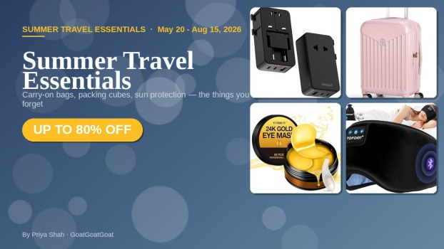 Summer Travel Essentials: Carry-on bags, packing cubes, sun protection — the things you forget