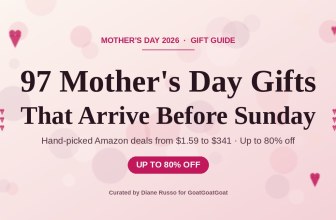 Mother’s Day Gifts 2026: 117 Last-Minute Amazon Deals That Arrive Before Sunday (Up to 80% Off)