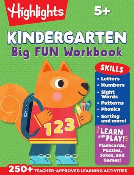 Kindergarten Big Fun Workbook: Prep Workbook with Kindergarten Learning Activiti
