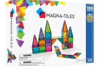 MAGNA-TILES Classic 100-Piece Magnetic Construction Set