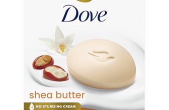 Dove Shea Butter Beauty Bar Soap 8 Count