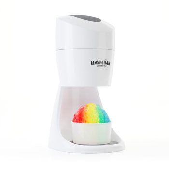 Hawaiian Shaved Ice S900A Snow Cone and Shaved Ice Machine with 2 Reusable Plast