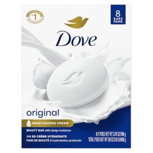 Dove Beauty Bar Soap Original 8 Count for Soft