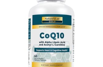 Nature’s Lab CoQ10 200mg with Alpha Lipoic Acid & L-Carnitine