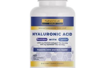 Nature’s Lab Hyaluronic Acid with Biocell Collagen and MSM – Skin Hydration