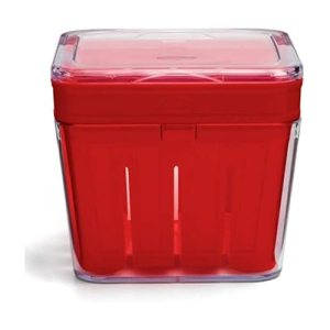 Chef’n Bramble Berry Basket and Colander (1-Quart, Cherry)