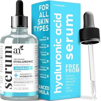 ArtNaturals Hyaluronic Acid Serum – Anti- Aging Facial Serum