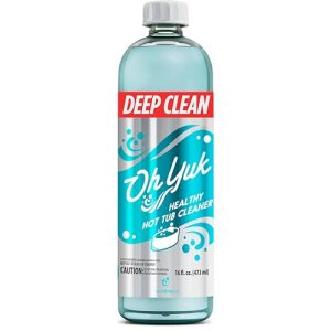 Oh Yuk Healthy Hot Tub Cleaner, Hot Tub Cleaner for Indoor and Outdoor Hot Tubs