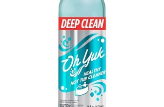 Oh Yuk Healthy Hot Tub Cleaner, Hot Tub Cleaner for Indoor and Outdoor Hot Tubs