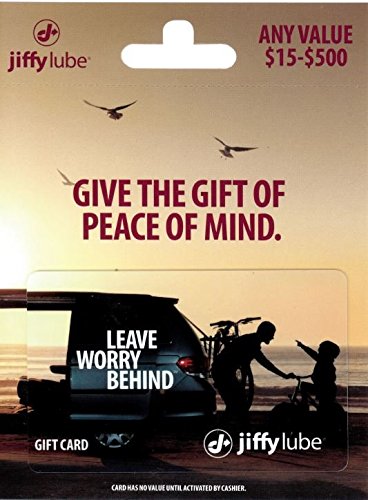 Jiffy Lube Physical Gift Card – $50: 20% Off Deal