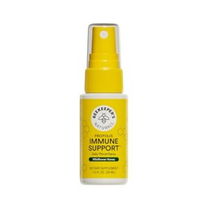 Propolis Throat Spray by Beekeeper’s Naturals – 95% Bee Propolis Extract