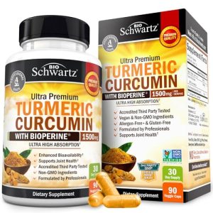 Turmeric Curcumin with Black Pepper Extract 1500mg