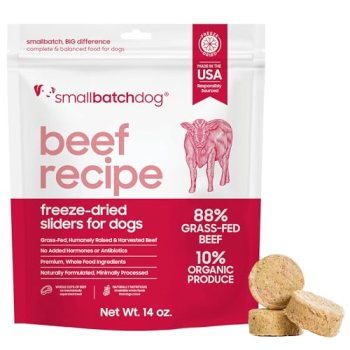 smallbatch Pets Freeze Dried Raw Dog Food