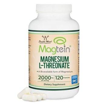Magnesium L Threonate, Magtein – NSF Certified – Sleep and Cognitive Support