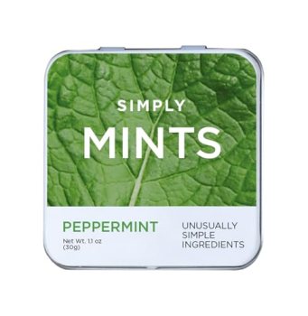 SIMPLY MINTS Natural Peppermint Breath Mints