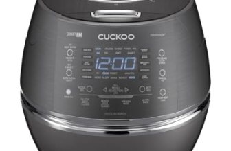 CUCKOO High Pressure Rice Cooker 6-Cup Uncooked / 12-Cup Cooked with Induction H