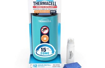 Thermacell Fuel-ZoneGuard Base Fuel Powered Mosquito Repeller; 15-Foot Zone of S