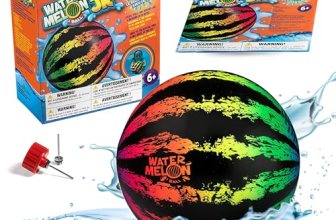 Watermelon Ball JR Durable Fillable Pool Toy for Underwater Games – Football