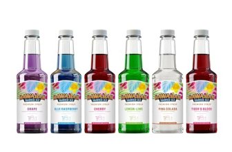 Hawaiian Shaved Ice Syrup Assortment