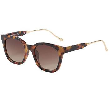 SOJOS Classic Square Polarized Sunglasses Womens Mens Retro Trendy UV400 Sunnies