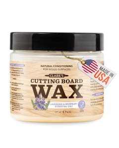 CLARK’S Cutting Board Wax – 2-in-1 Wood Butter & Food Grade Mineral Oil with Bee