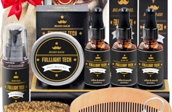 Beard Kit for Men Grooming & Care W/3 Pack Beard Oil