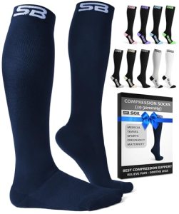 SB SOX Compression Socks for Men & Women (20-30mmHg)