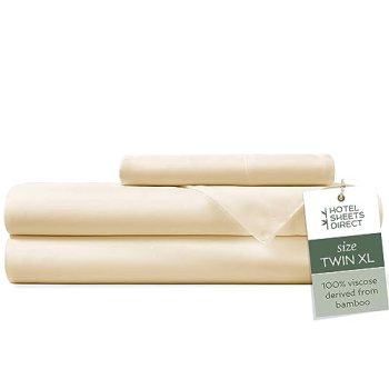 Hotel Sheets Direct 3 Piece Bed Sheet Set Twin XL Size