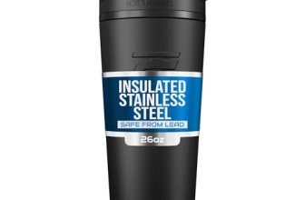 Ice Shaker Insulated Stainless Steel Shaker Bottle | 26oz