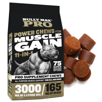 Bully Max 11-in-1 Dog Muscle Builder Power Chews