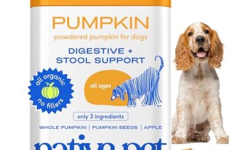 Native Pet Pumpkin for Dogs – Organic Dog Food Topper Powder