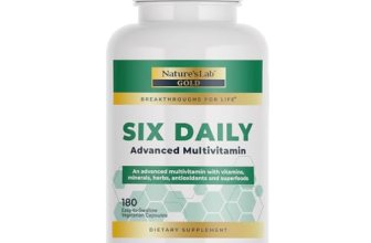 Nature’s Lab Six Daily Advanced Multivitamin – Over 90 Nutrients