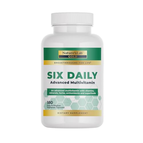 Nature’s Lab Six Daily Advanced Multivitamin – Over 90 Nutrients