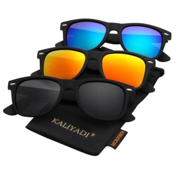 KALIYADI Polarized Sunglasses for Men and Women Matte Finish Sun glasses Color M