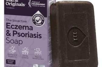 Marie Originals Eczema Face Soap Body Wash Bar – All Natural Psoriasis