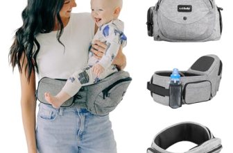Tushbaby Original Hip Seat Baby Carrier for Babies & Toddlers up to 45 lbs