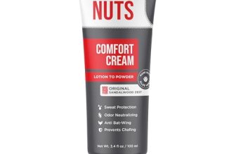 HAPPY NUTS Comfort Cream Deodorant For Men: Anti-Chafing Sweat Defense