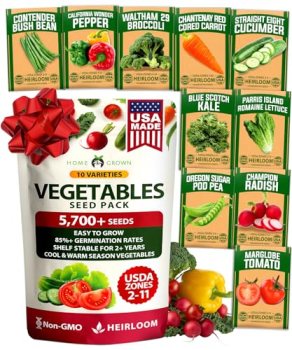 HOME GROWN 10 Variety Survival Seed Vault 5