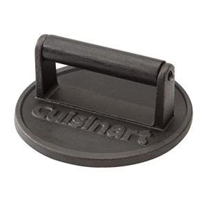 Cuisinart 6.5″ Cast Iron Smashed Burger Press