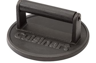 Cuisinart 6.5″ Cast Iron Smashed Burger Press