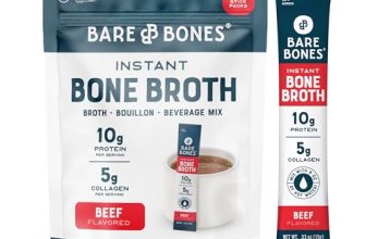 Bare Bones Beef Bone Broth Instant Powdered Mix Packets