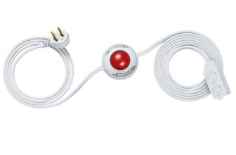 DEWENWILS 12 FT Light Extension Cord with ON/Off Switch for Christmas Lights