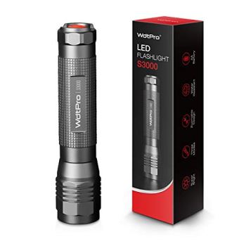 WdtPro High-Powered LED Flashlight S3000