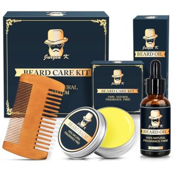 Dad Gifts Fathers Day, Beard Kit w/Beard Oil