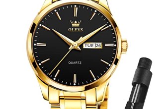 OLEVS Watch Men Gold Watches for Men