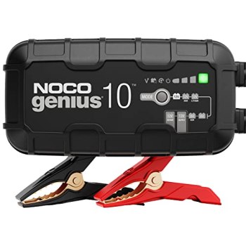 NOCO GENIUS10: 10A 6V/12V Smart Battery Charger – Automatic Maintainer