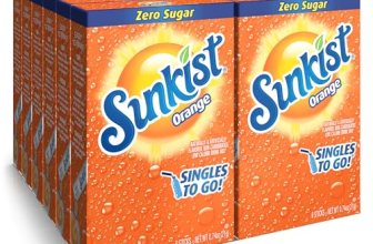 Sunkist Soda Orange Singles To Go Drink Mix