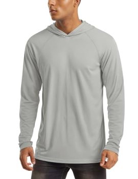 MAGCOMSEN Men’s Hooded Swim Shirt